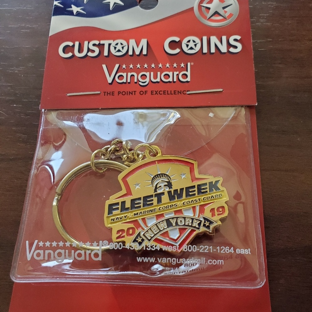 2019 fleetweek New York keychain